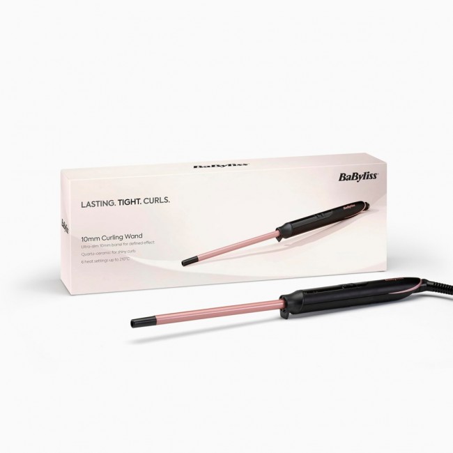 BaByliss Tight Curls Curling wand Warm Black, Copper 25 W 98.4 BaByliss Tight Curls Curling wand Warm Black, Copper 25 W 98.4