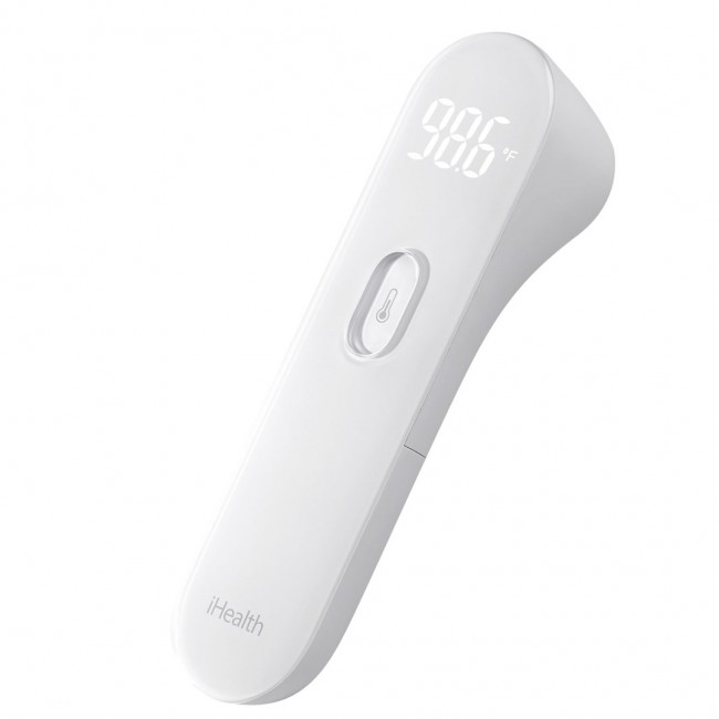 iHealth PT3 handheld thermometer White F, C 32 - 42.9 C Built-in display
