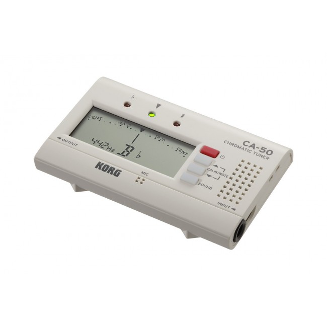 Korg CA-50 - chromatic tuner, white