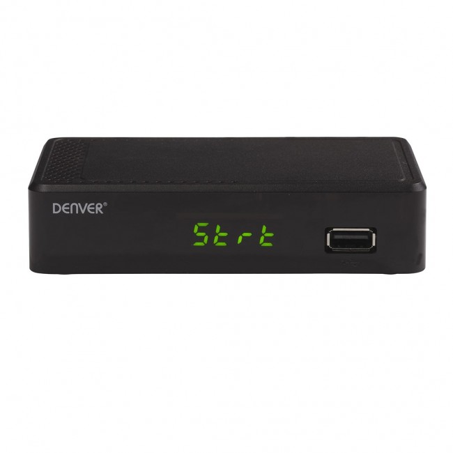 Denver DTB-148 TV set-top box Ethernet (RJ-45), Terrestrial Full HD Black
