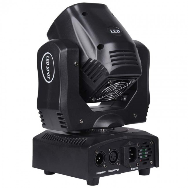 LIGHT4ME Mini Spot 60 Ring - LED moving head LIGHT4ME Mini Spot 60 Ring - LED moving head