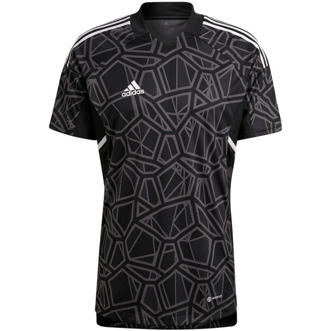 Men's Condivo 22 Goalkeeper Jersey Short Sleeve black HB1619 Men's Condivo 22 Goalkeeper Jersey Short Sleeve black HB1619