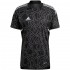 Men's Condivo 22 Goalkeeper Jersey Short Sleeve black HB1619