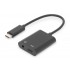 DIGITUS USB-C til hovedtelefon jacksti