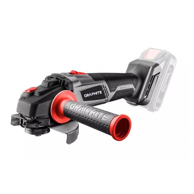 Graphite Energy+ 18V Li-Ion brushless cordless angle grinder 125 mm blade without battery Graphite Energy+ 18V Li-Ion brushless cordless angle grinder 125 mm blade without battery