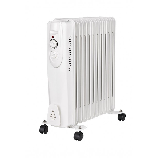Extralink Oil filled radiator NY-25W1 2500W, 11 fins Extralink Oil filled radiator NY-25W1 2500W, 11 fins