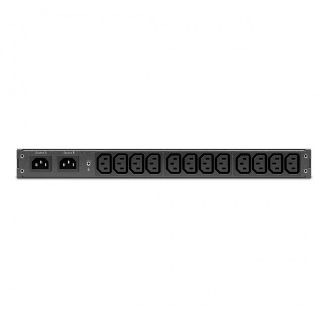 APC Netshelter Rack Automatic Transfer Switch, 1U, 10A, 230V, C14 IN, 12 C13 OUT, 50/60Hz APC Netshelter Rack Automatic Transfer Switch, 1U, 10A, 230V, C14 IN, 12 C13 OUT, 50/60Hz