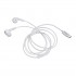 Activejet Wired Headphones Type C White