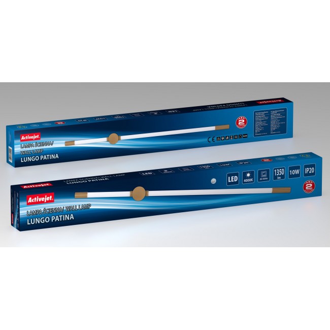 Activejet LED wall lamp AJE-LUNGO Patina Activejet LED wall lamp AJE-LUNGO Patina