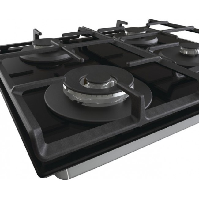Gorenje GTW641EB hob Black Built-in 60 cm Gas 4 zone(s)