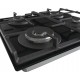 Gorenje GTW641EB hob Black Built-in 60 cm Gas 4 zone(s)