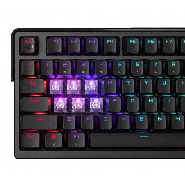 ASUS ROG Azoth Extreme keyboard Gaming USB + RF Wireless + Bluetooth QWERTZ Black ASUS ROG Azoth Extreme keyboard Gaming USB + RF Wireless + Bluetooth QWERTZ Black