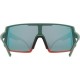 Uvex sportstyle 235 Multi-sport glasses Unisex Semi rimless Green, Red