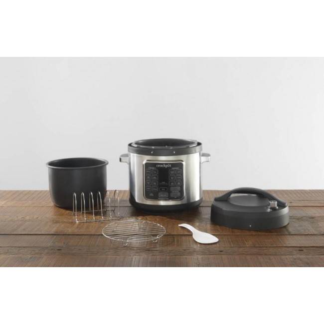 Crock-Pot CSC062X multi cooker 5.6 L 1400 W Black, Stainless steel