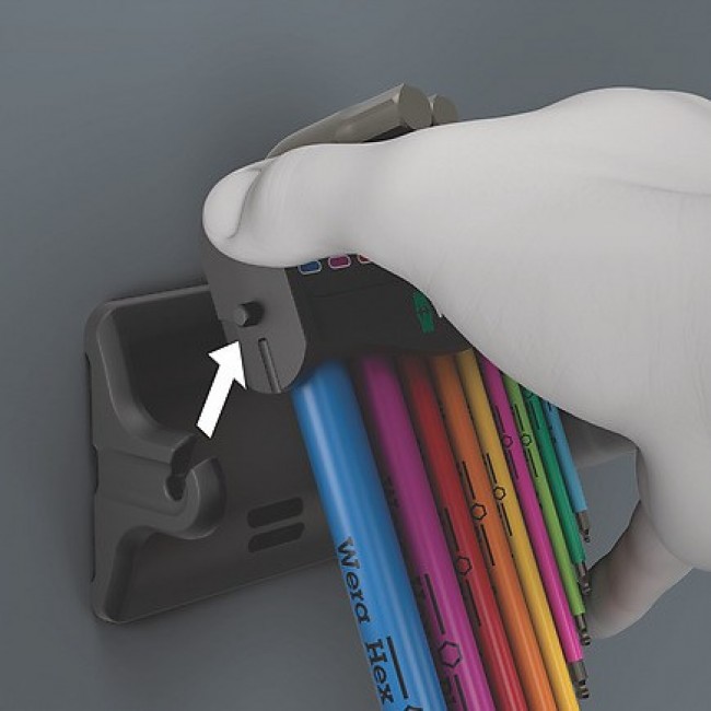 Wera 05133165001 hex key L-shaped hex key set Metric 9 pc(s)
