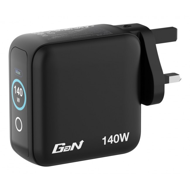 Verbatim Mini GaN Charger 140W with Display