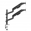 Ergo Office Mount / Holder for 2 Monitors, Gas Spring, 17 Ergo Office Mount / Holder for 2 Monitors, Gas Spring, 17