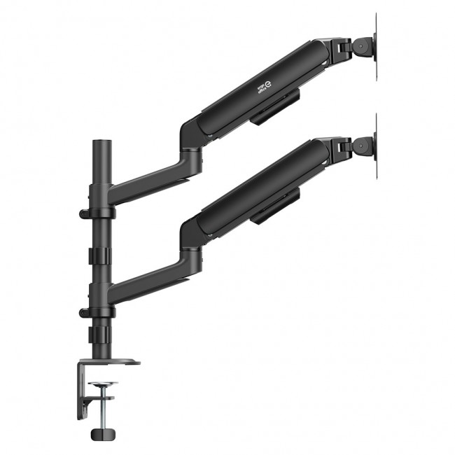 Ergo Office Mount / Holder for 2 Monitors, Gas Spring, 17 Ergo Office Mount / Holder for 2 Monitors, Gas Spring, 17
