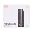Western Digital Elements WDBWLG0060HBK-EESN external hard drive 6 TB Micro-USB B 3.2 Gen 1 (3.1 Gen 1) Black