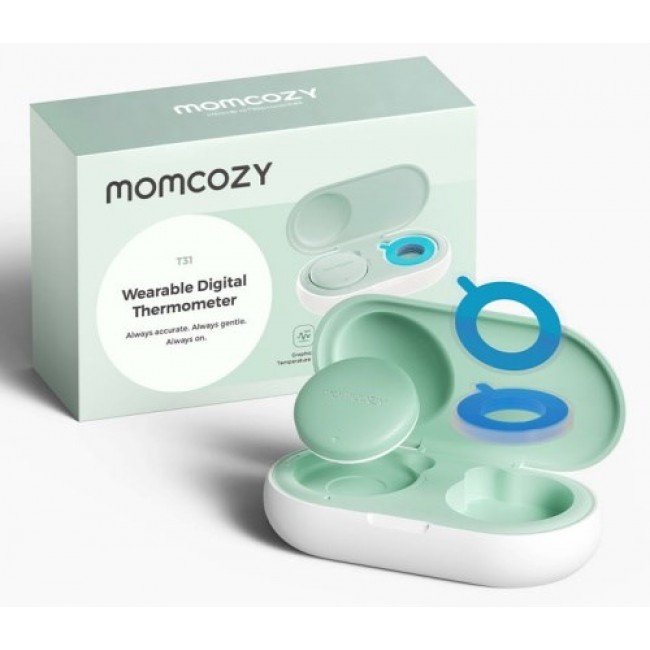 Momcozy T31 Smart baby thermometer Green