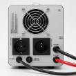 Qoltec Zasilacz awaryjny UPS Pure Sine Wave | 1000VA/720W | Przetwornica 12/230V z AVR | LCD | LiFePO4 AGM GEL