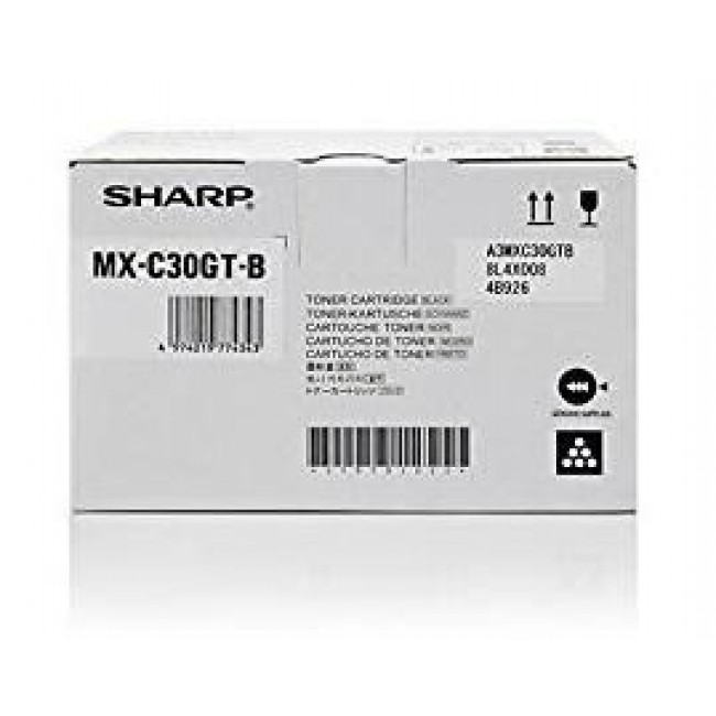 Sharp MXC30GTB toner cartridge 1 pc(s) Original Black Sharp MXC30GTB toner cartridge 1 pc(s) Original Black