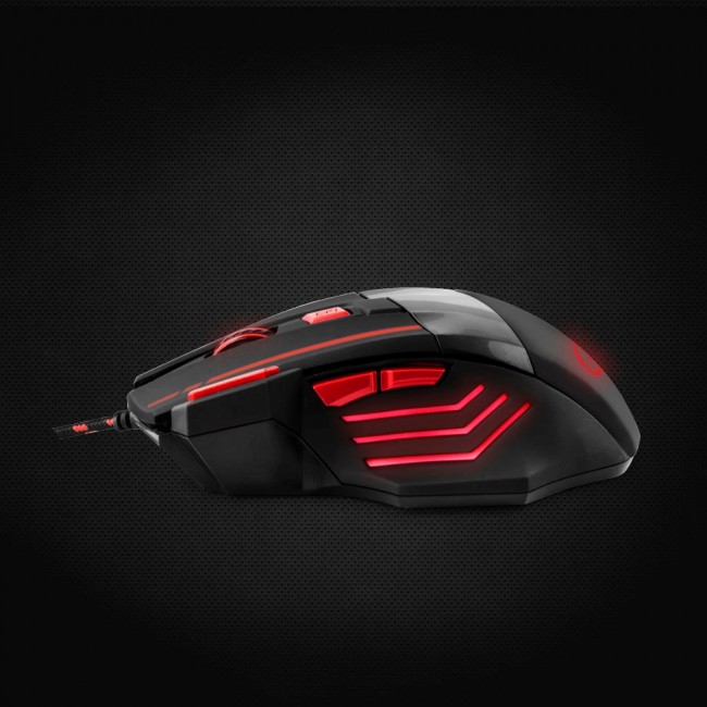 Esperanza EGM201R mouse USB Type-A Optical 2400 DPI Right-hand