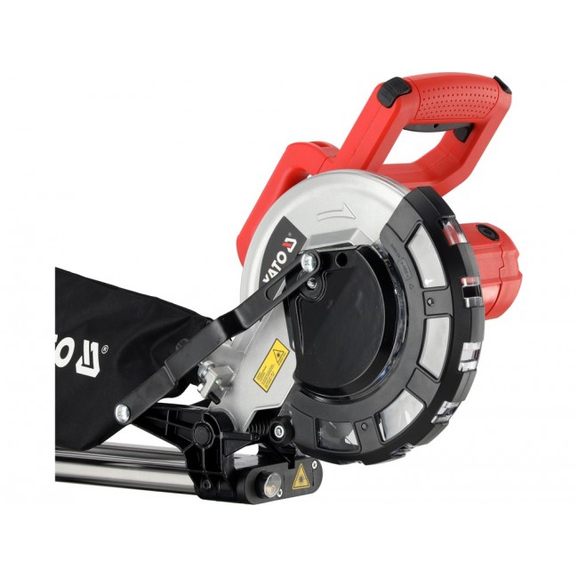 Sliding Mitre Saw with Laser YATO 216 mm 2000 W 24T, YT-821710 Sliding Mitre Saw with Laser YATO 216 mm 2000 W 24T, YT-821710