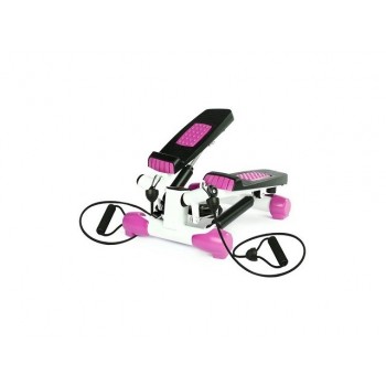 Diagonal stepper with cables white and pink HMS S3033