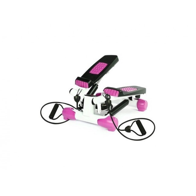 Diagonal stepper with cables white and pink HMS S3033