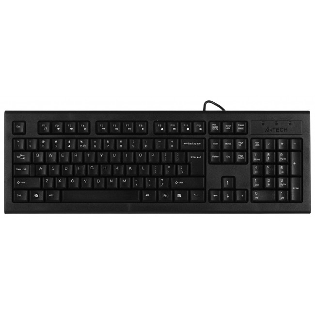 A4Tech KR-85 keyboard USB QWERTY US English Black