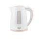 Adler AD 1264 electric kettle 1.7 L 2200 W Hazelnut, White Adler AD 1264 electric kettle 1.7 L 2200 W Hazelnut, White