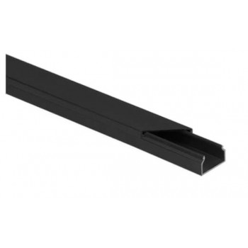 Electrical installation strip set BLACK CLS 20x18 2m (PACK 10zt.)
