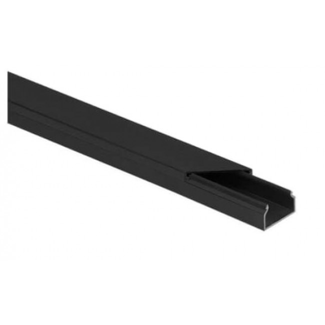 Electrical installation strip set BLACK CLS 20x18 2m (PACK 10zt.) Electrical installation strip set BLACK CLS 20x18 2m (PACK 10zt.)