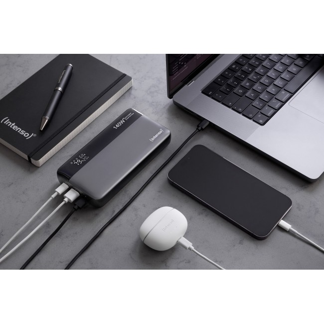 Intenso Power Bank HE 25000 mAh Grey-Black USB C/C