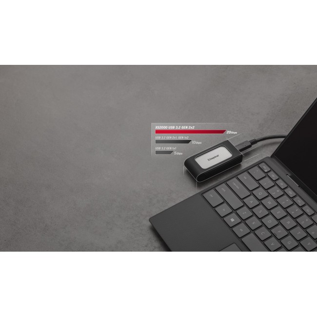 Kingston - SSD - USB 3.2 Gen 2x2 Kingston - SSD - USB 3.2 Gen 2x2