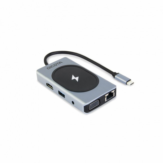DICOTA D32059 interface hub USB Type-C Black, Silver DICOTA D32059 interface hub USB Type-C Black, Silver