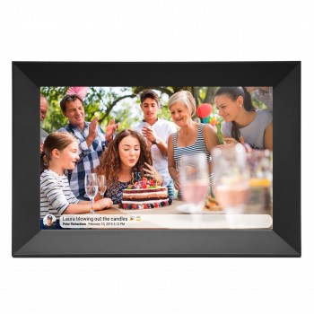 Denver PFF-1063BLACK digital photo frame Black 25.6 cm (10.1