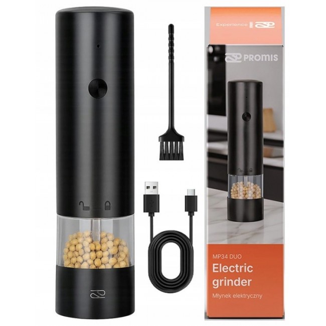 PROMIS Pepper and Salt Grinder - USB PROMIS Pepper and Salt Grinder - USB