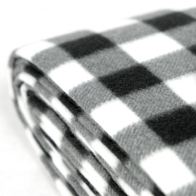 PROMIS Picnic Blanket, Green Stripes, 200 cm x 150 cm