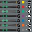 Wera 05118154001 manual screwdriver Set Straight screwdriver