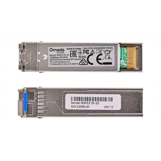 TP-Link ISM321B-20 network transceiver module Fiber optic 1250 Mbit/s SFP TP-Link ISM321B-20 network transceiver module Fiber optic 1250 Mbit/s SFP