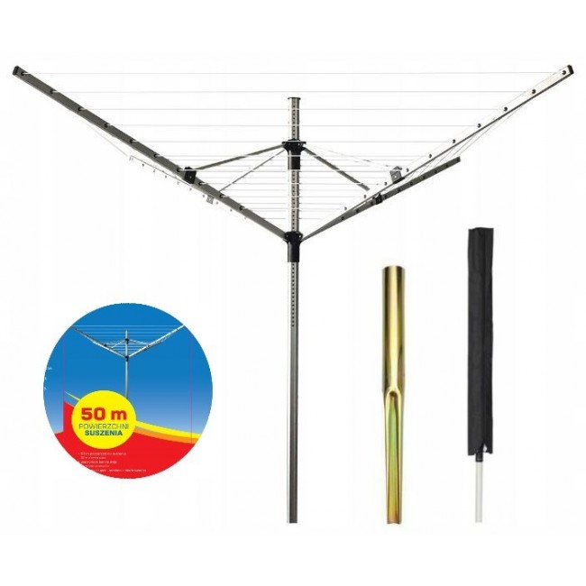 PROMIS SU200 CAPRI four-arm garden laundry dryer