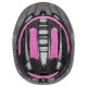 UVEX Kid 2 CC kids bike helmet 46 52 cm, pink unicorn matt UVEX Kid 2 CC kids bike helmet 46 52 cm, pink unicorn matt