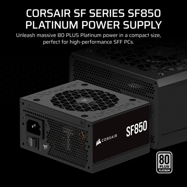 Corsair CP-9020256-EU power supply unit 850 W 24-pin ATX ATX Black Corsair CP-9020256-EU power supply unit 850 W 24-pin ATX ATX Black