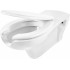 Toilet bowl with seat for people with reduced mobility