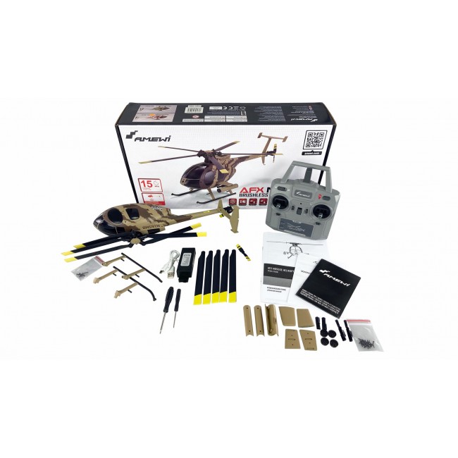 Amewi MD500E Radio-Controlled (RC) model Helicopter Electric engine