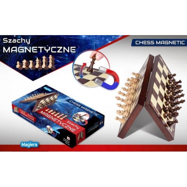 Wooden Magnetic Chess 30353