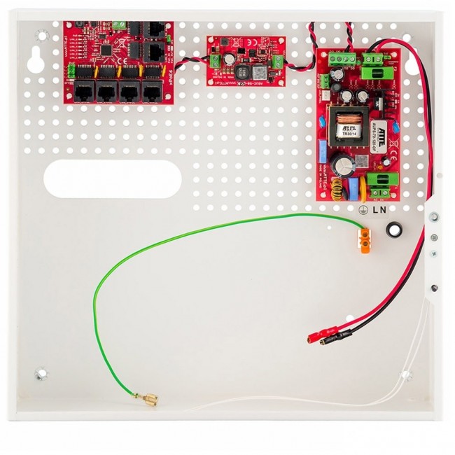 SWITCH POE 5-PORTOWY Z ZASILANIEM BUFOROWYM ATTE IPUPS-5-11-F SWITCH POE 5-PORTOWY Z ZASILANIEM BUFOROWYM ATTE IPUPS-5-11-F