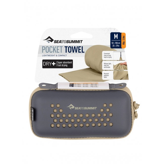 SEA TO SUMMIT Pocket Medium Desert Quick-Dry Towel